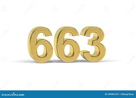 3D Lotto Number: 663 .